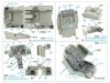 Quinta Studio QD35104 AH-64DI Saraf 3D-Printed & coloured Interior on decal paper (Takom) 1/35